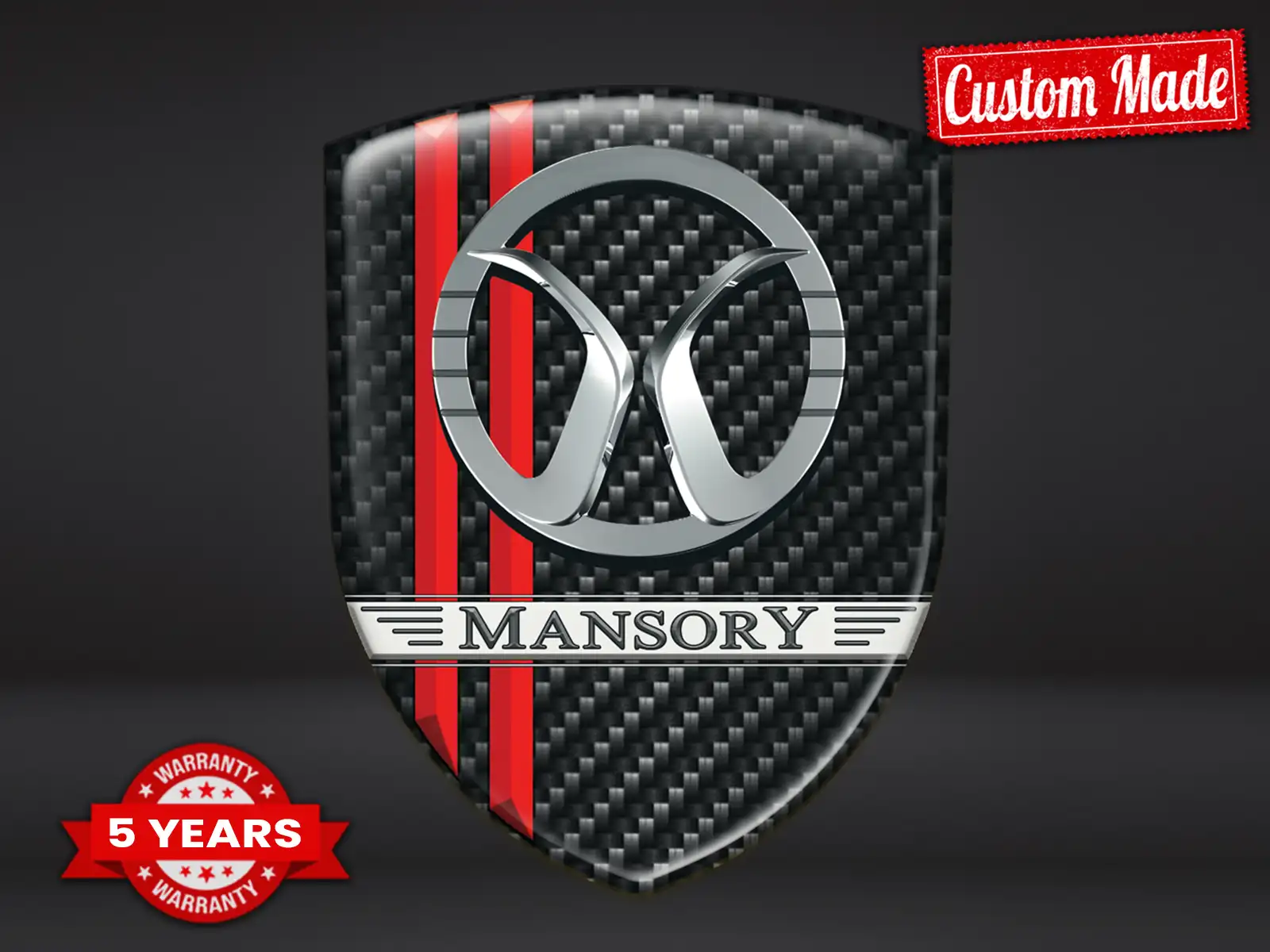 Mansory Heckscheibensticker Limitiert Stilvoll Robust
